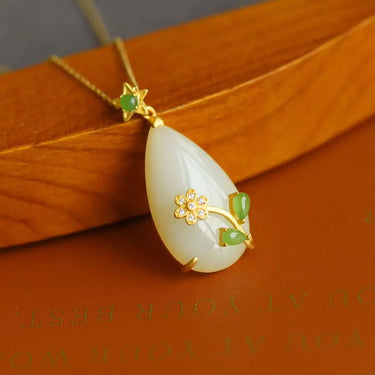 Hetian White Jade Peace Pendant-Your Soul Place